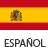 Spanish flag with spanish language label